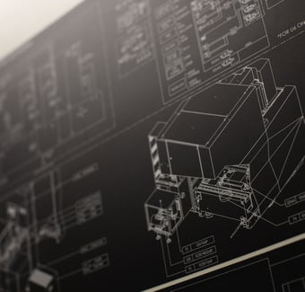 EDM schematic blueprint