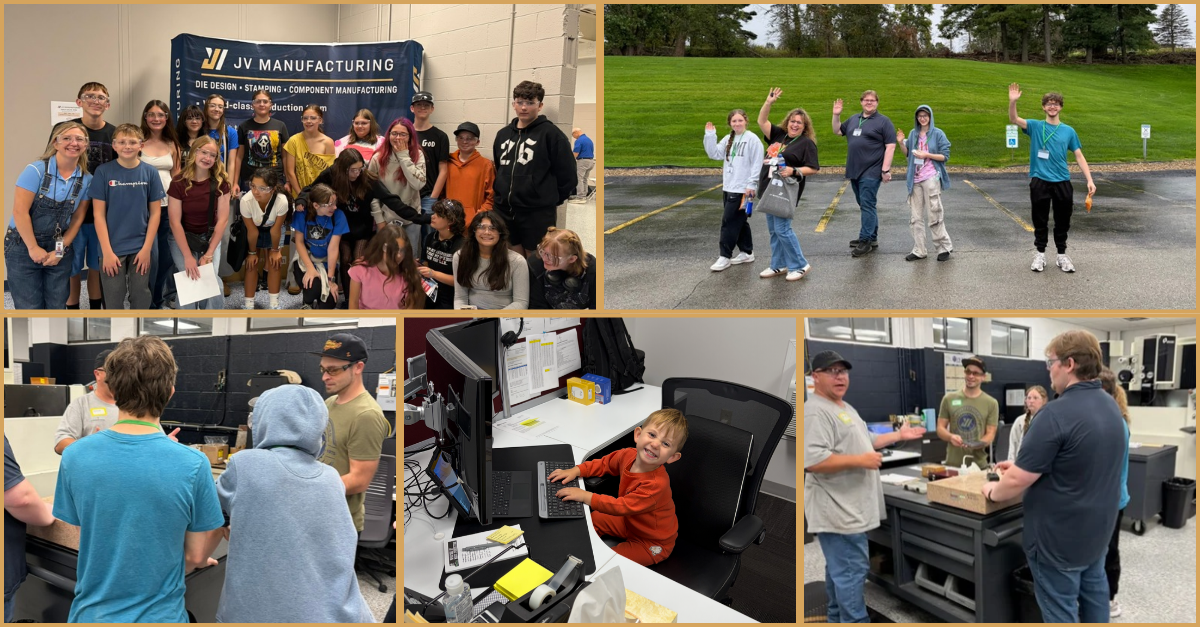 Students at JV Manufacturing for MFG Day 2026