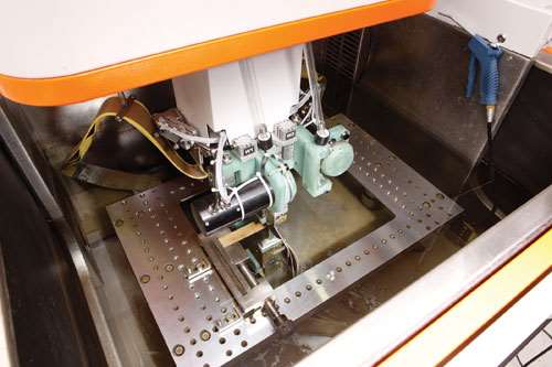 EDM manufacturing - EDM Machine used at JV Manufacturing 